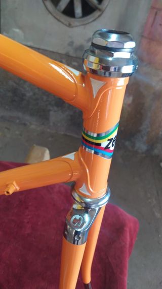 Cuadro de Bicicleta Zeus Naranja