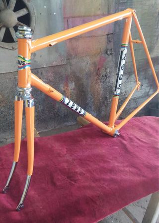 Cuadro de Bicicleta Zeus Naranja