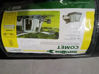 Tienda campaña avanzadera Brunner Comet Trasera