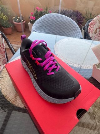 Zapatillas Altra Running Mujer Negras/Fucsia