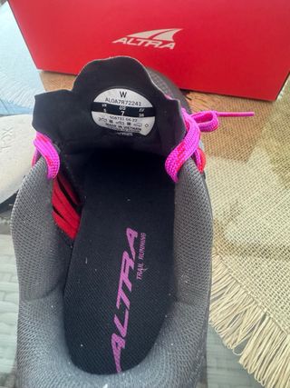 Zapatillas Altra Running Mujer Negras/Fucsia