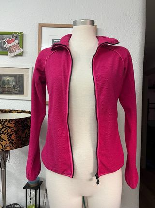 Sudadera rosa talla S