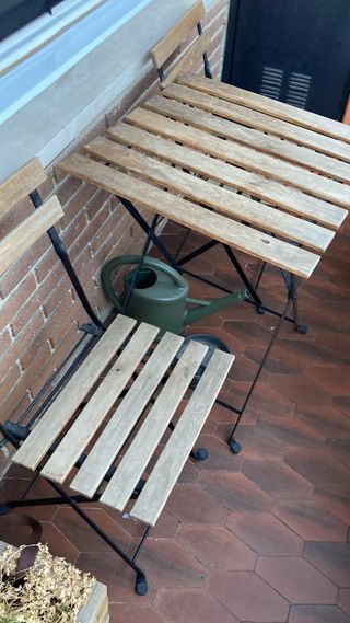 Mesa y Sillas Plegables Exterior Ikea