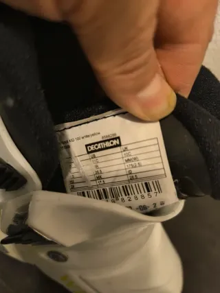 Botas de esquí infantiles talla 28