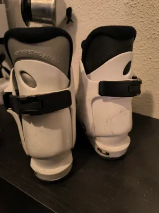 Botas de esquí infantiles talla 28