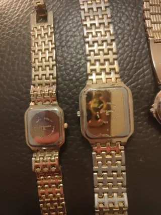 Lote 4 Relojes Mujer Dorado