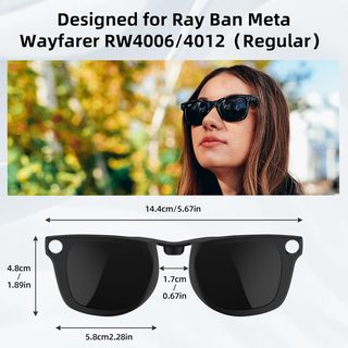 4 Clips Lentes Rayban Meta gen 1 Wayfer