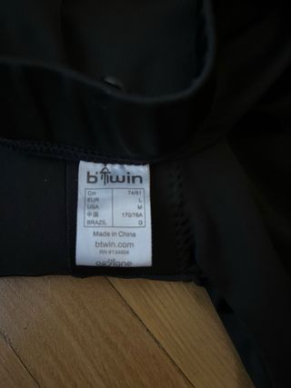 Mallas Ciclismo Mujer Talla L Negra