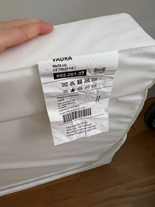 Cambiador de bebé con funda