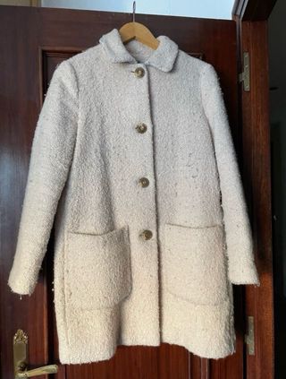 Abrigo Zara Mujer Beige