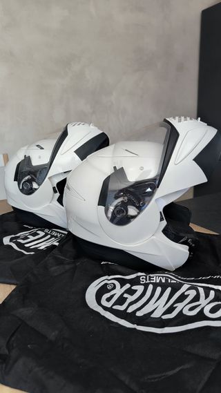 Caschi Premier modulari bianchi S e XS