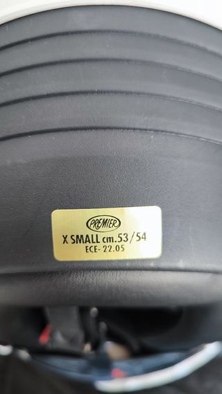 Caschi Premier modulari bianchi S e XS