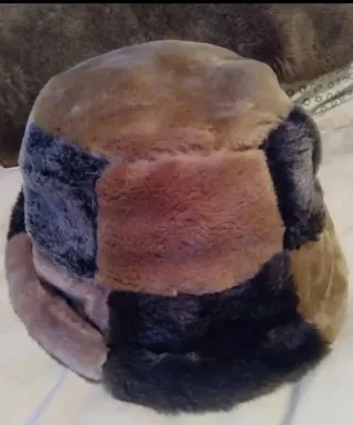 Conjunto Piel: Bolso, Sombrero y Bufanda