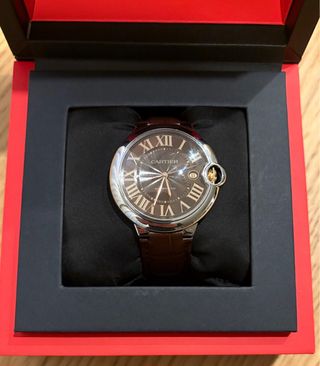 Cartier Ballon Bleu 41mm Chocolate