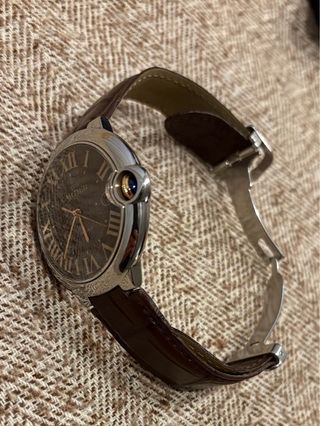 Cartier Ballon Bleu 41mm Chocolate