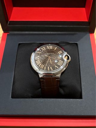 Cartier Ballon Bleu 41mm Chocolate