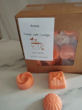 Caja de  Wax Melts Aroma Primer café