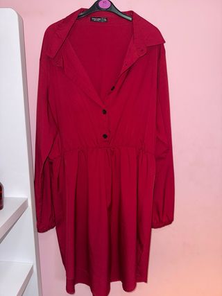 Vestido SHEIN Rojo Talla XL