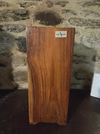 Mueble mini madera rústico con cajones