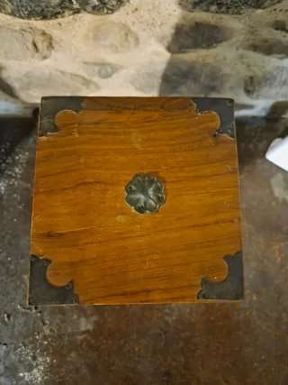 Mueble mini madera rústico con cajones