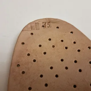 GEOX plantilla original de cuero natural talla 45