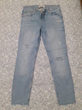 Pantalón  Zara y Mango