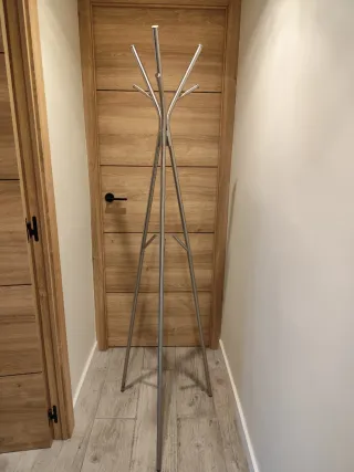 Perchero Ikea Ekrar Plateado