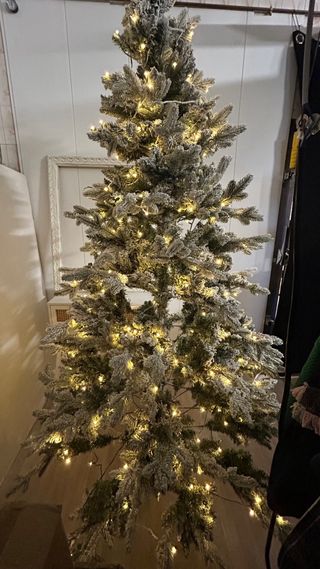 Árbol de Navidad con luces NUEVO 210Cm