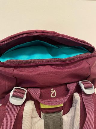 Mochila Quechua 28L Morado Turquesa