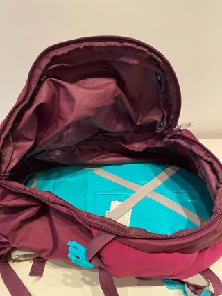 Mochila Quechua 28L Morado Turquesa