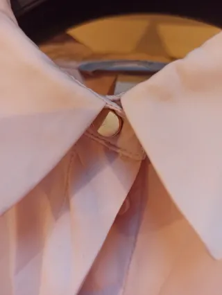 Camisa H&M rosa fluida Talla S