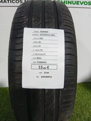 185 60 14 82H KUMHO ECOWING ES01