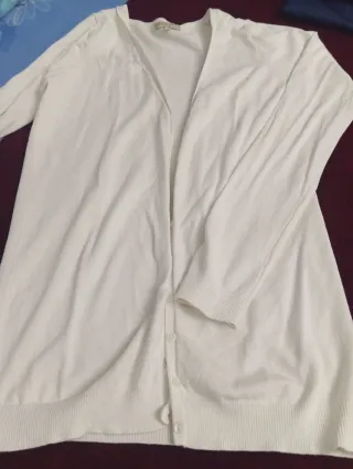 Cárdigan Knitwear STR Mujer Talla L Blanco