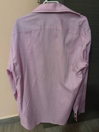 Camisa RAFFAELLO GUTTI Rosa Hombre