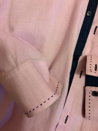 Camisa RAFFAELLO GUTTI Rosa Hombre