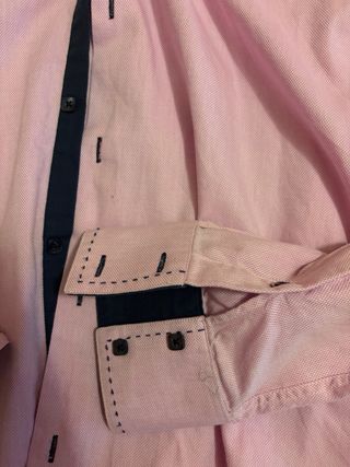 Camisa RAFFAELLO GUTTI Rosa Hombre