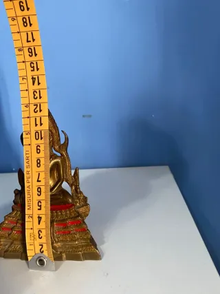 Statua Buddha Dorata Seduta