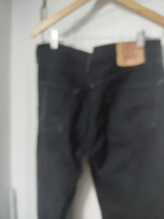 Pantalón vaquero mujer Levi's negro