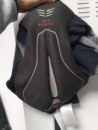 Culote Ciclismo Tirantes Badana Gel Negro. Talla L