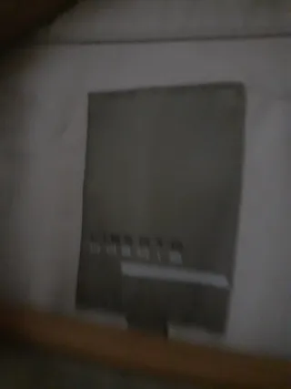 Chaqueta tejana beige