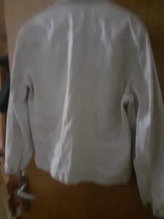 Chaqueta tejana beige