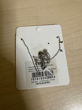 Collar Walina Acero Estrellas y Luna