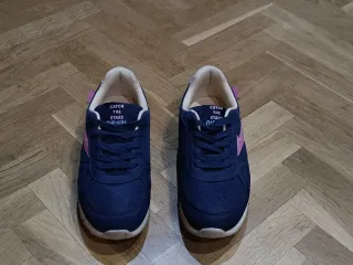 Zapatillas deportivas azul y rosa