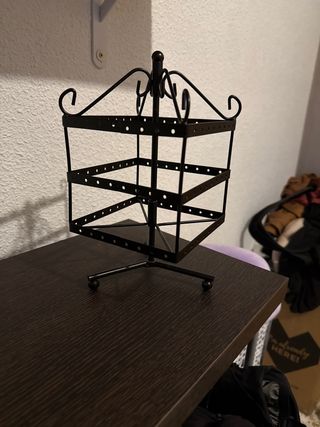 Joyero giratorio Tiger negro