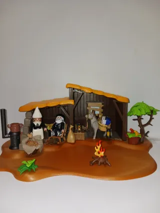 Borda Olentzero y Mari Domingi Playmobil