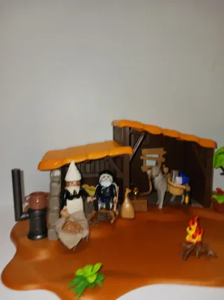 Borda Olentzero y Mari Domingi Playmobil