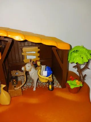 Borda Olentzero y Mari Domingi Playmobil