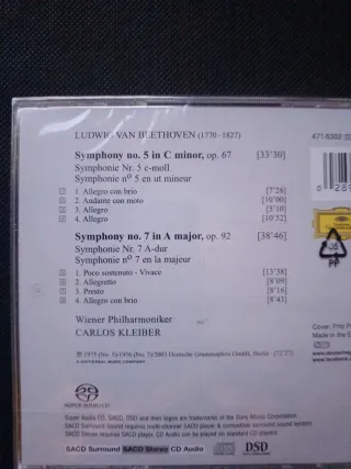 BEETHOVEN: Sinfonías 5 & 7