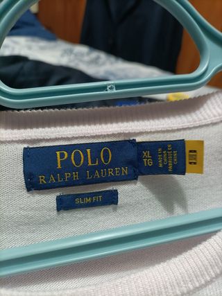 Jersey Polo Ralph Lauren Rosa Talla XL