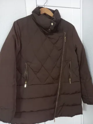 Abrigo color Marrón chocolate